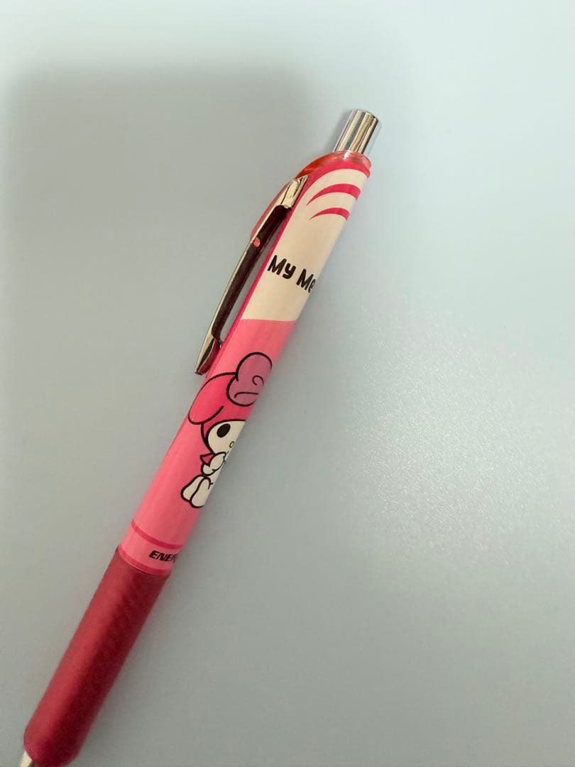 カラフルドリンク柄 シャープペンシル（パープルグリップ）