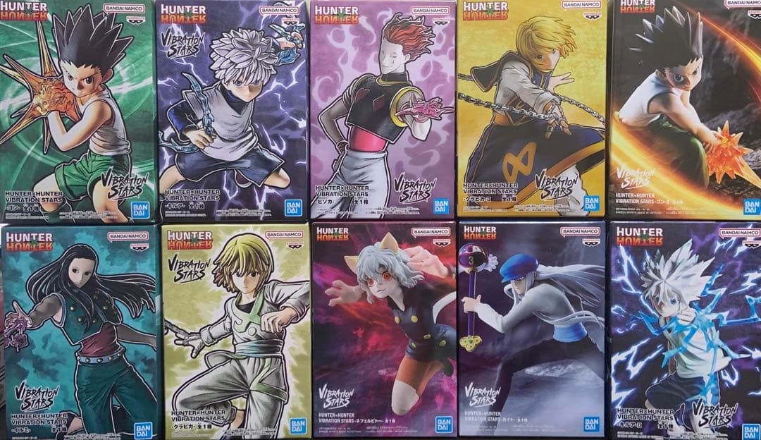 未開封　HUNTER×HUNTER VIBRATION STARS 10体セット