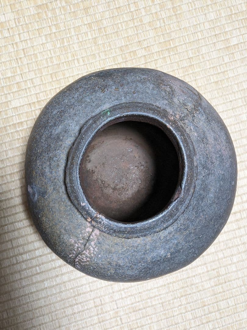 ♦古丹波 焼締め壺 室町時代〜桃山時代 花器花活 置物飾り古美術品 骨董品