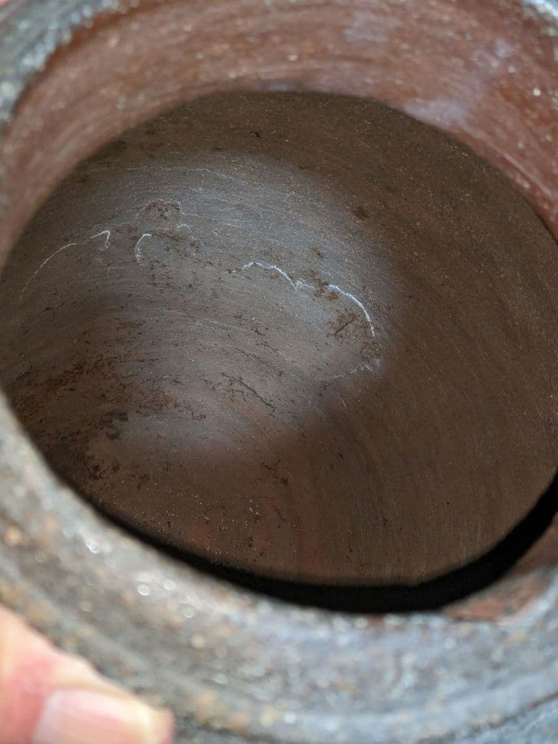 ♦古丹波 焼締め壺 室町時代〜桃山時代 花器花活 置物飾り古美術品 骨董品