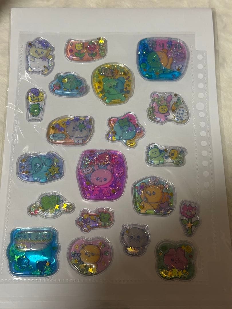 シール帳 バインダー付き ボンボンドロップシール