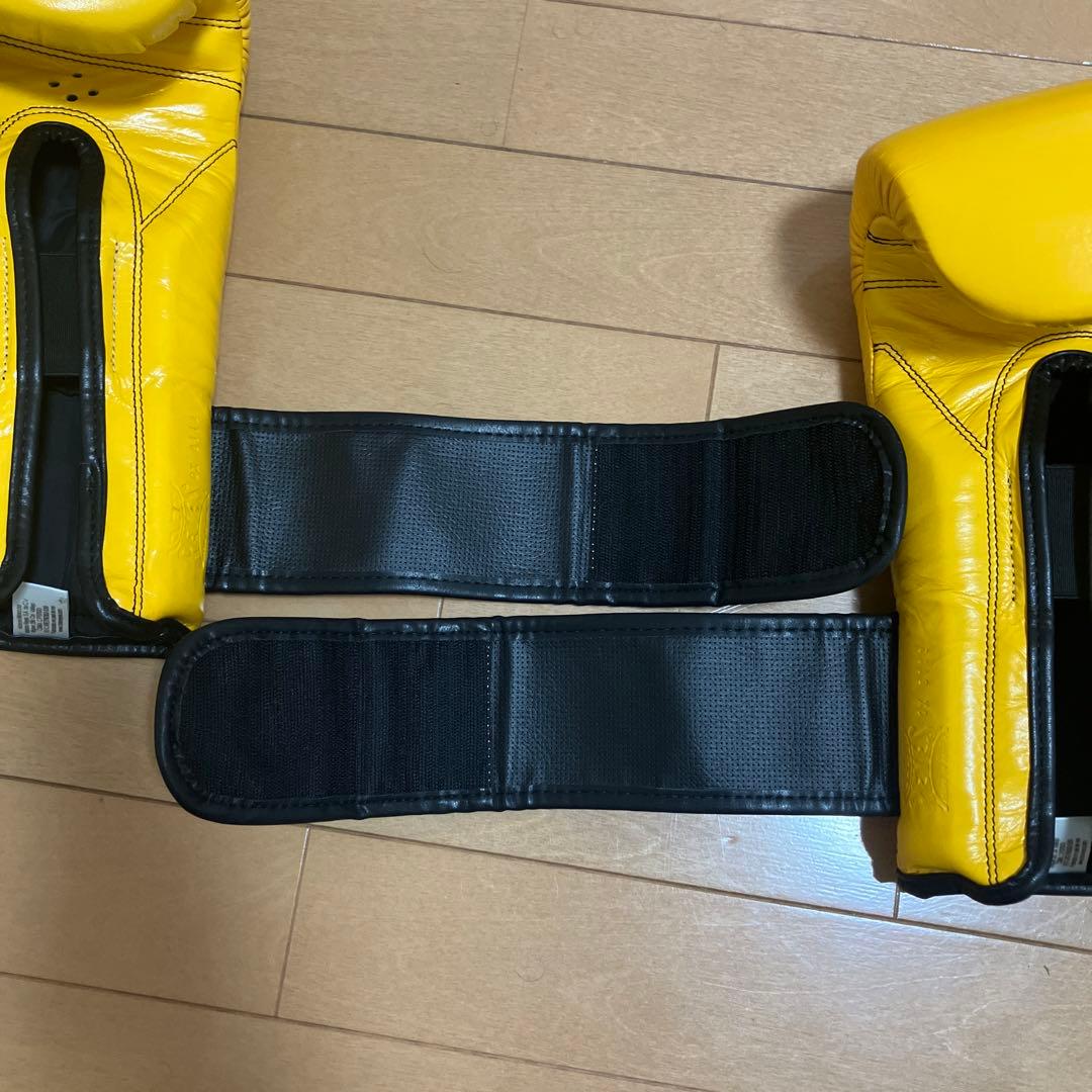 CLETO REYES イエロー ボクシンググローブ プロフェッショナル