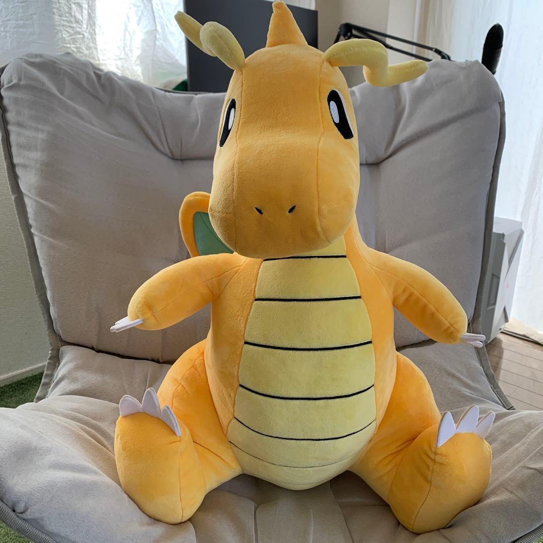 カイリュー BigMore! ポケモン ぬいぐるみ　キーホルダー付き