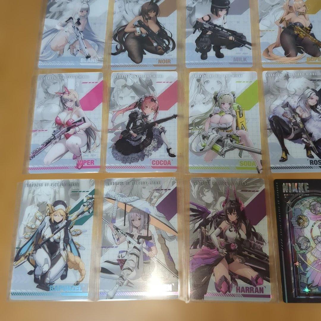 勝利の女神NIKKE ガンガールメタルカード　セミコンプ　41種