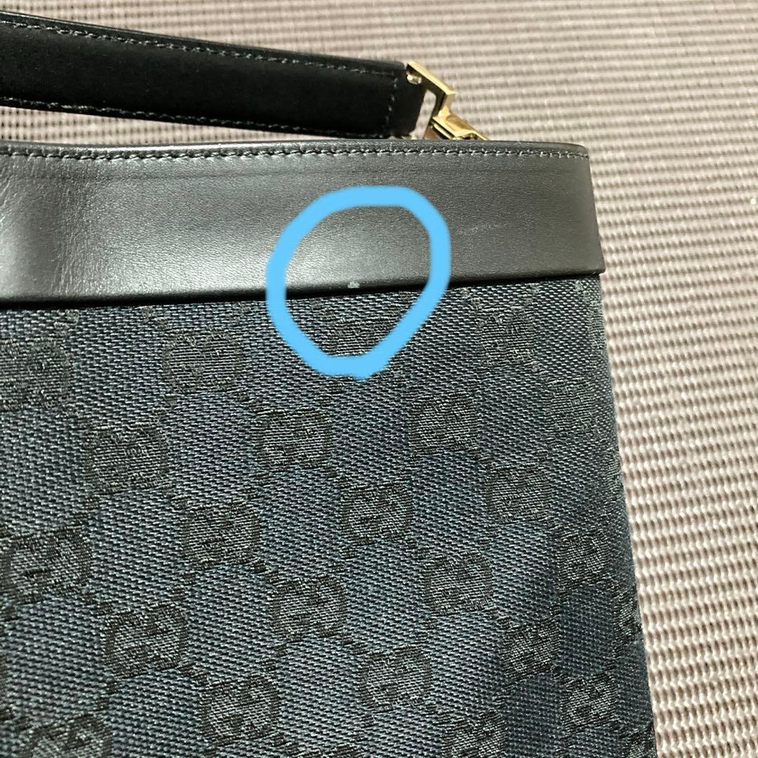 ぴ*き様 グッチ　GUCCI ハンドバッグ　キャンバス　トートバッグ　ショルダー