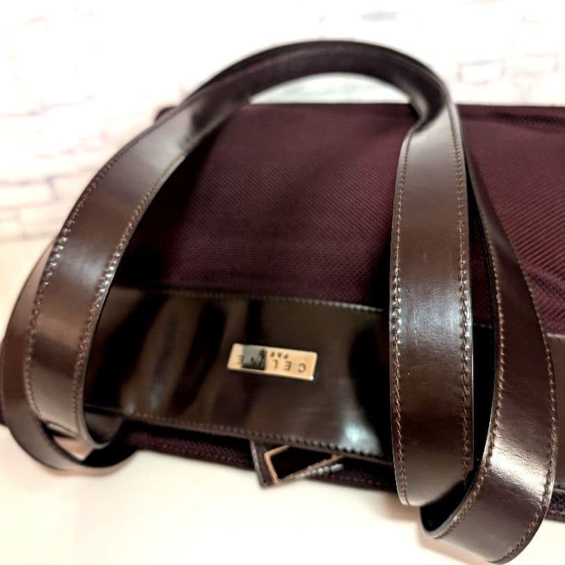 ♥るん♥レア✨美品　セリーヌ　ショルダー　トート　レザー　本革