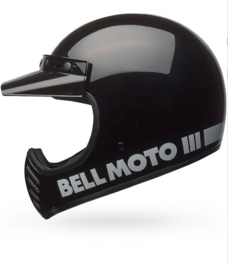 BELL MOTO III ブラック フルフェイスヘルメット　インテリア