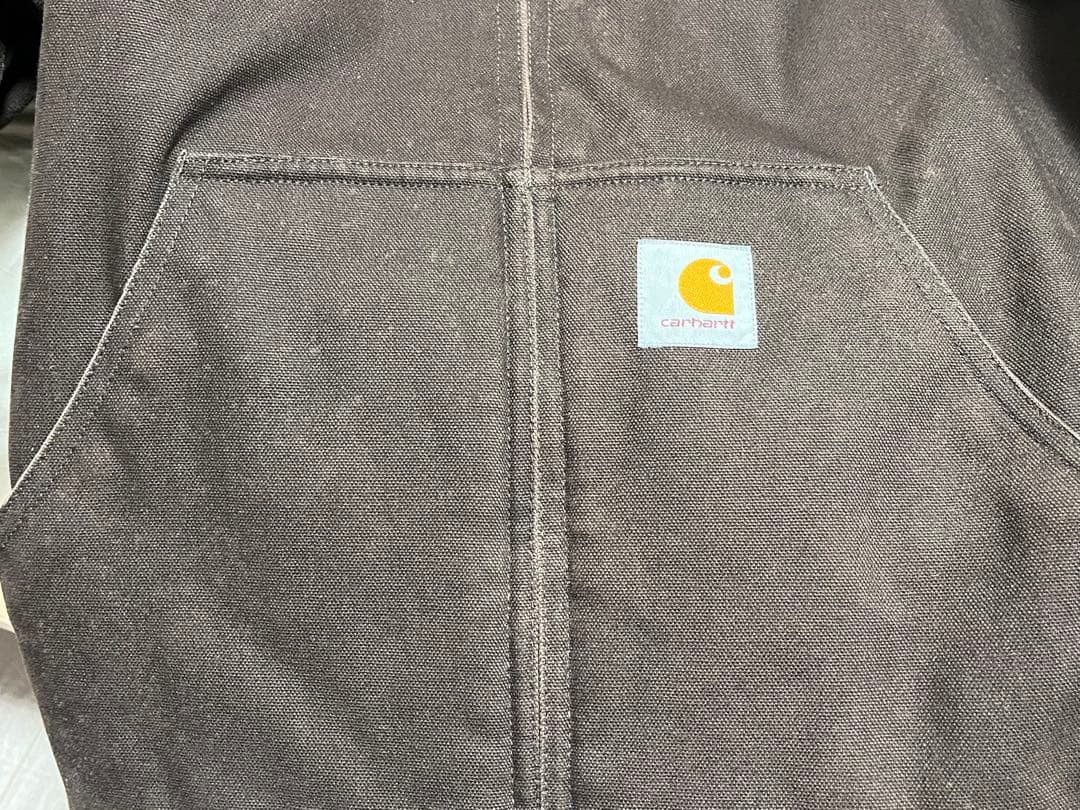 Carhartt ブラウン フルジップジャケット