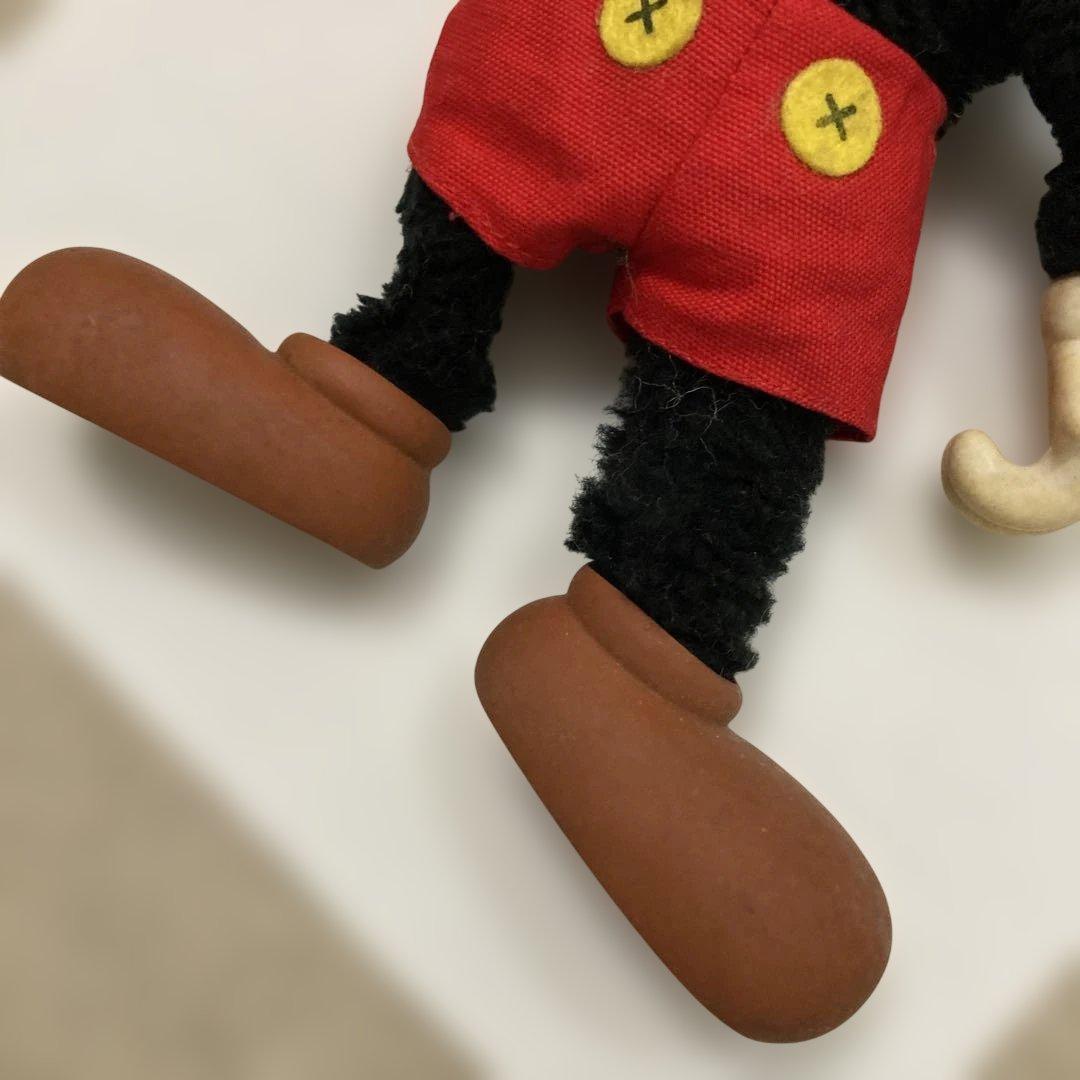 レトロ　ミッキーマウス ぬいぐるみ 約30cm