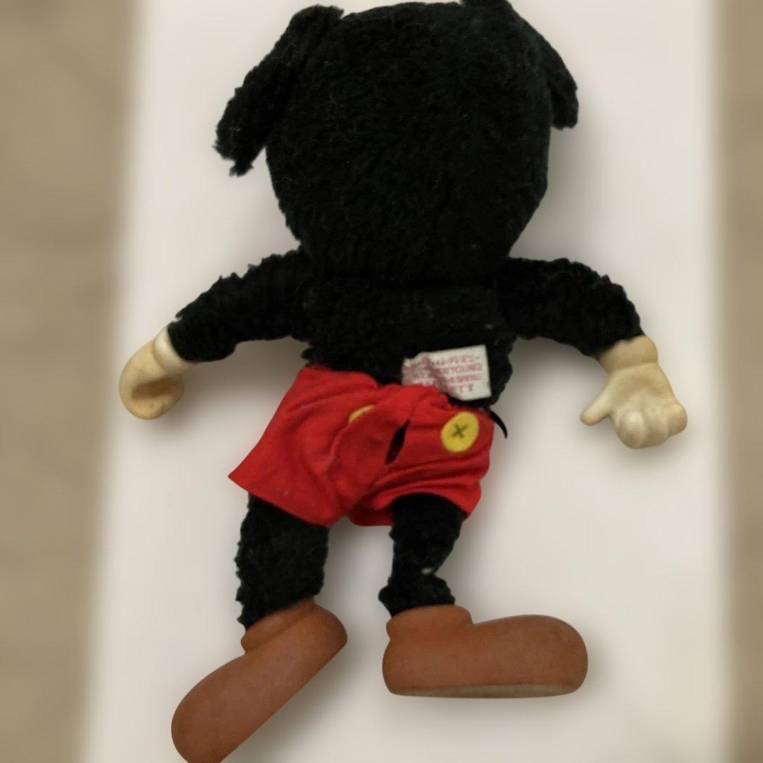 レトロ　ミッキーマウス ぬいぐるみ 約30cm