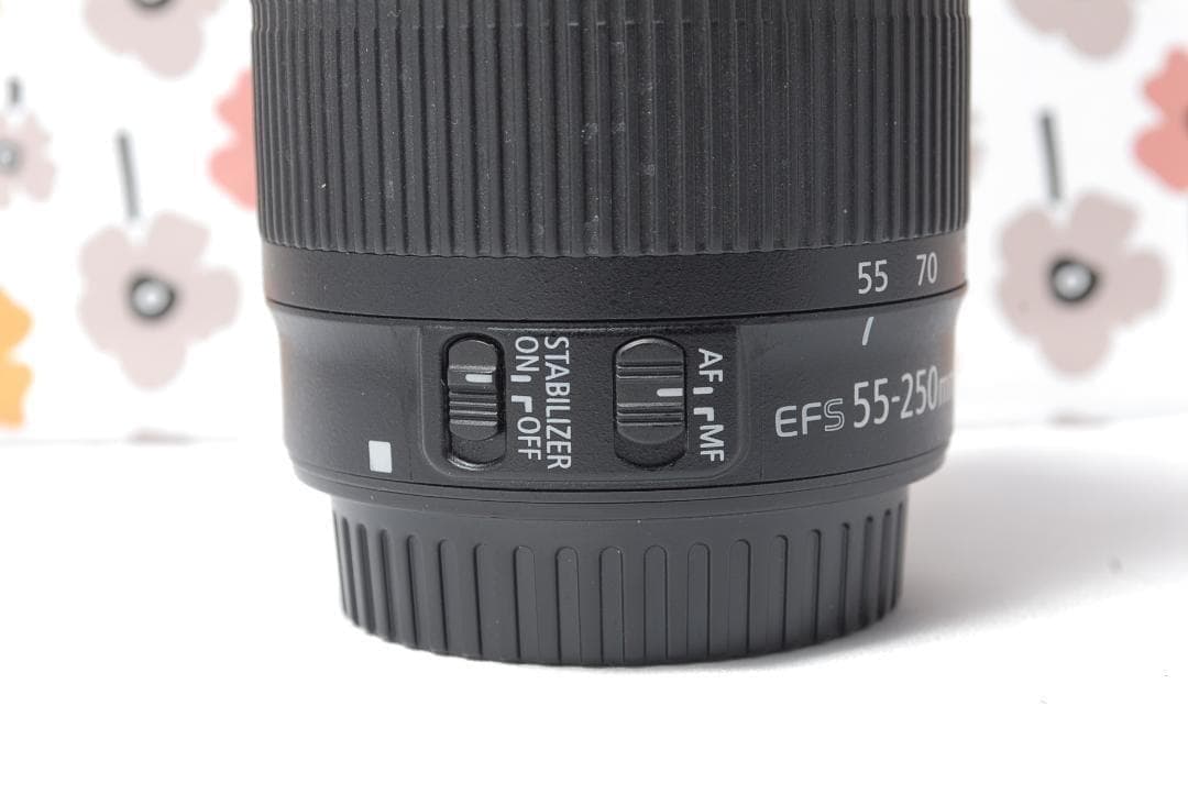 ❤Canon EF-S 55-250mm IS STM❤とても美品❤望遠レンズ❤