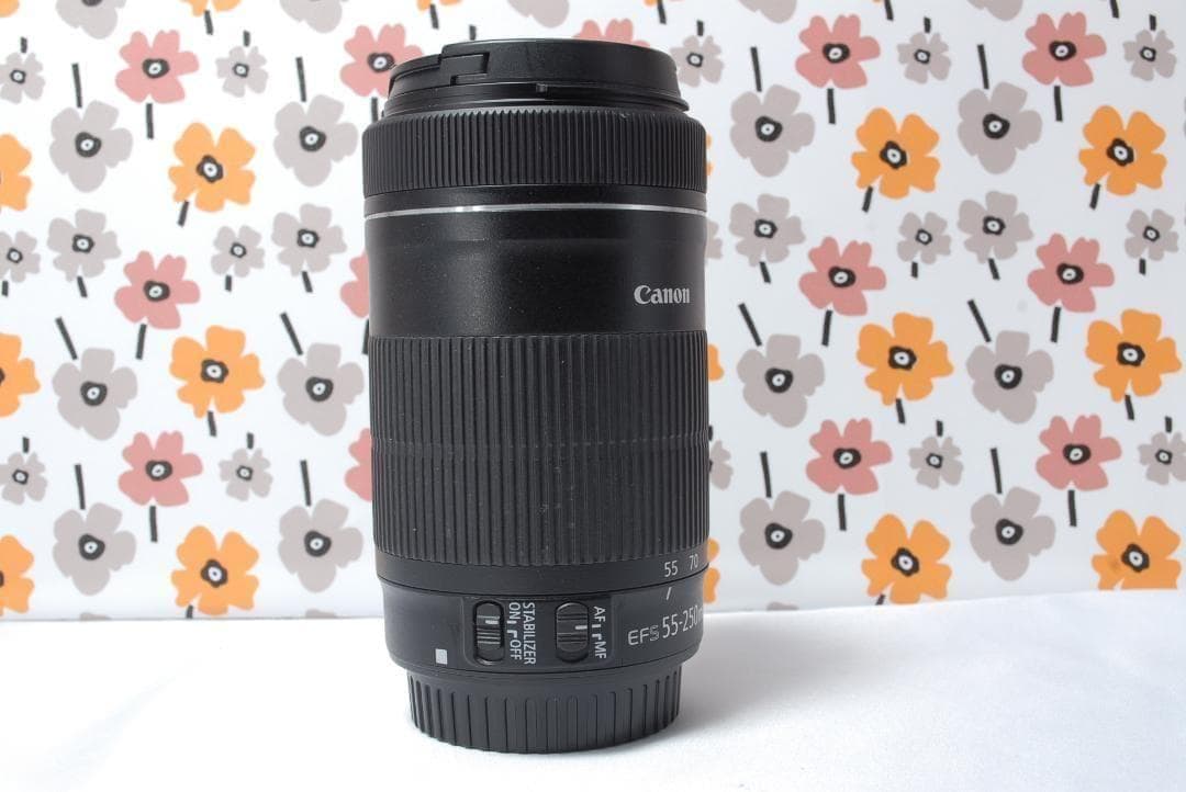 ❤Canon EF-S 55-250mm IS STM❤とても美品❤望遠レンズ❤
