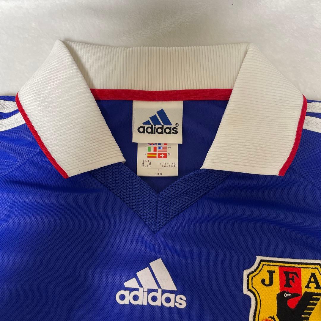 サッカー日本代表　【サイン入り】 10名波浩選手ユニフォームLサイズ