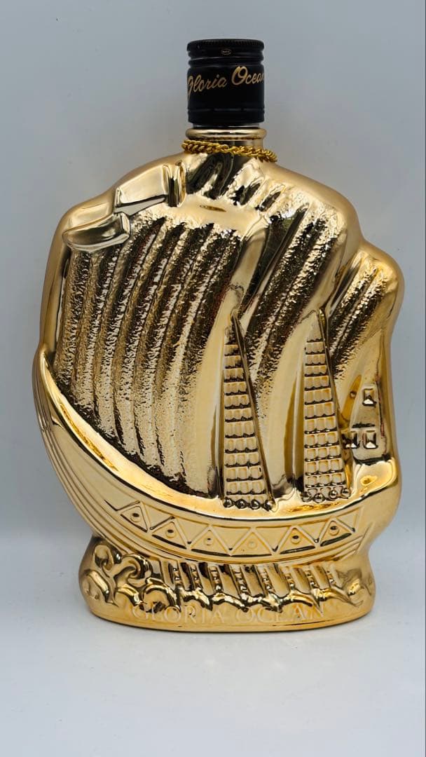 【未開栓】グロリアオーシャン シップボトル ゴールド ウイスキー特級 760ml