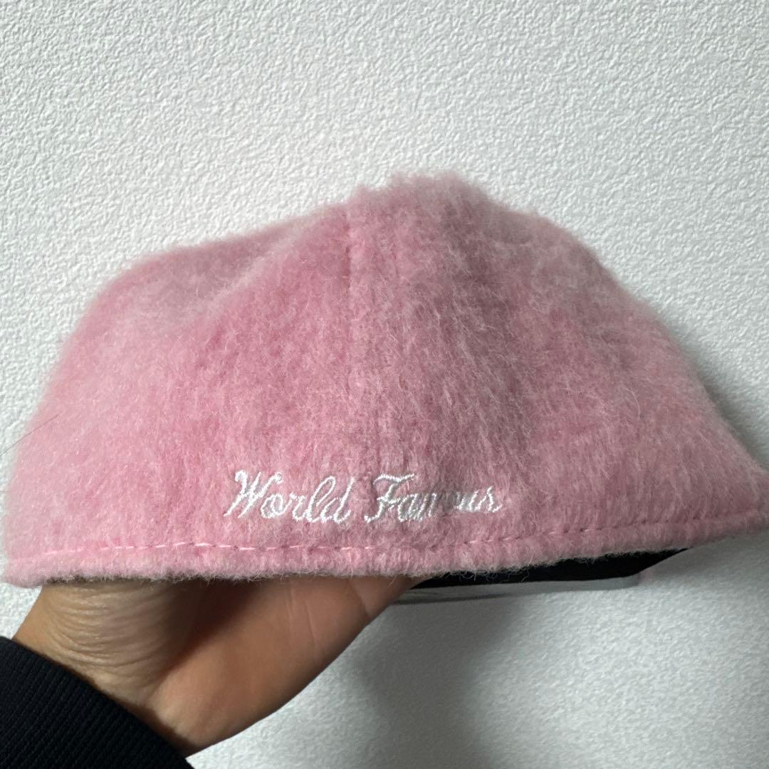 Supreme ピンクキャップ 7 3/8