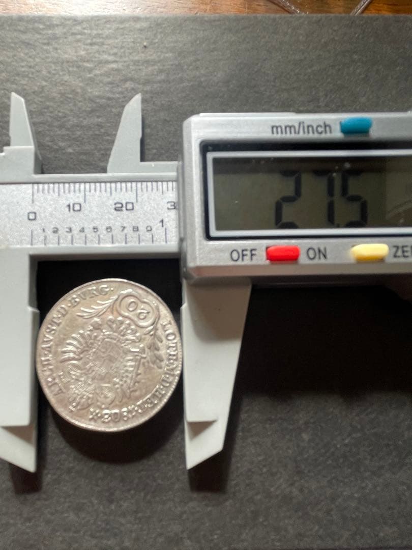 1803年発行・オーストリア・20クロイツァー銀貨(希少銀貨)