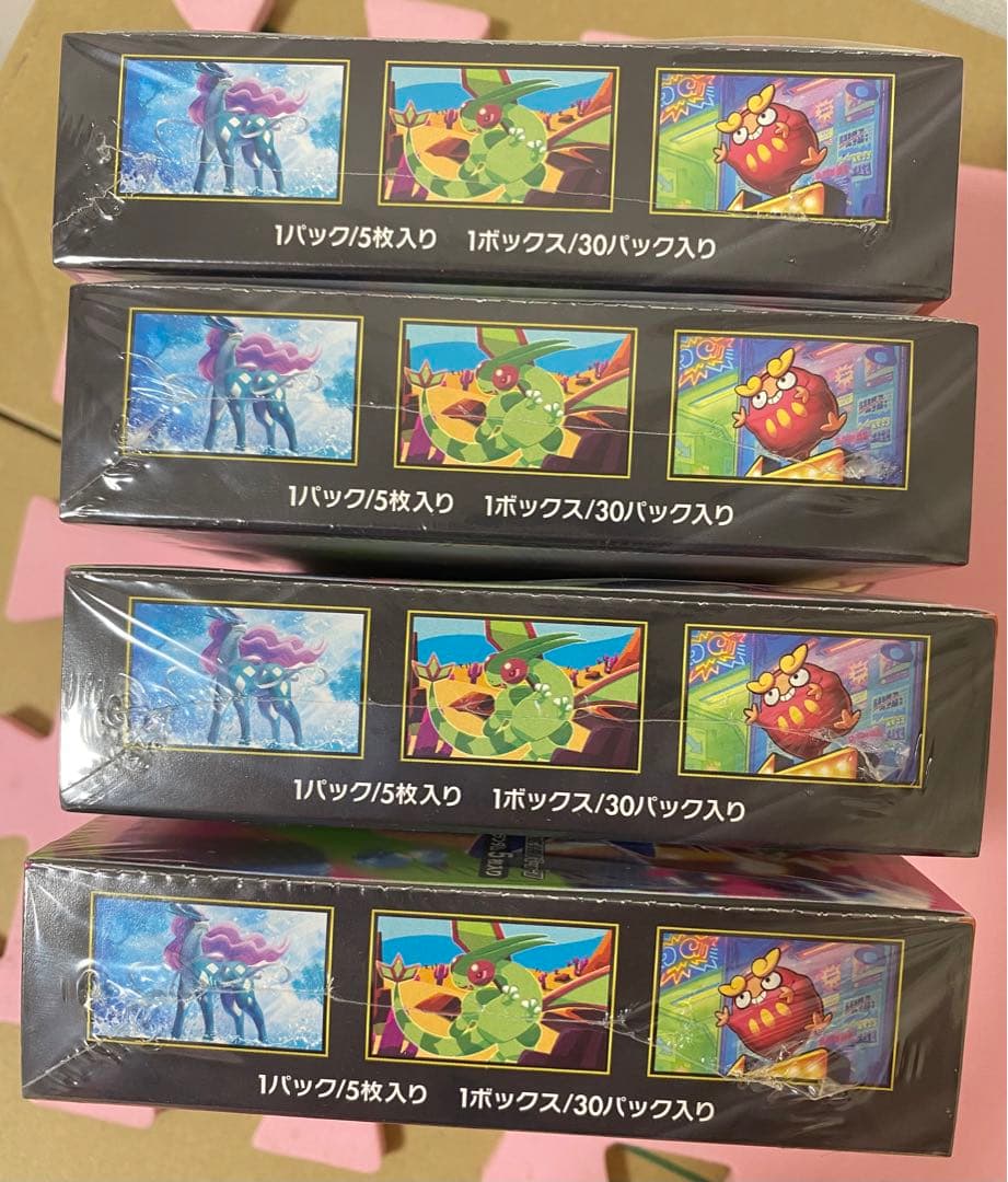 【新品未開封シュリンク付き】ポケモンカードゲーム インフェルノx 4BOX