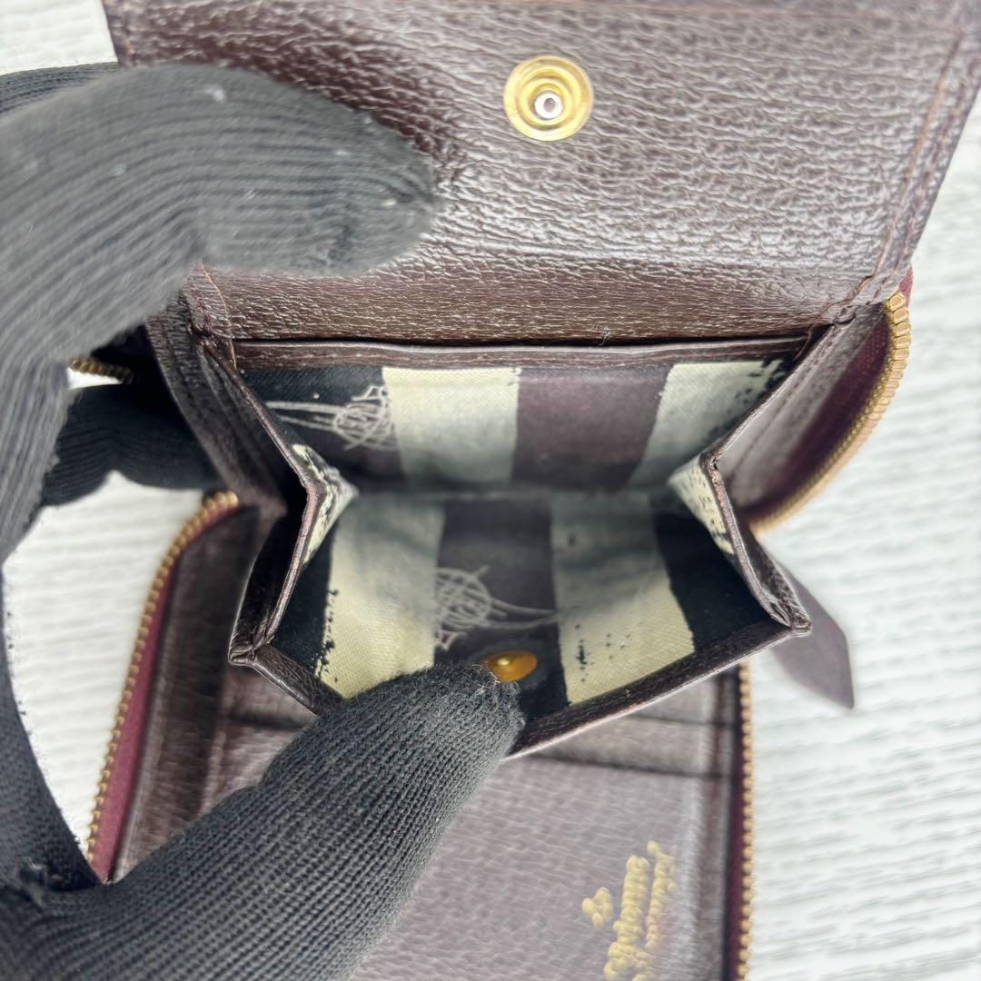 極美品　vivienne ヴィヴィアン　財布　ラウンドファスナー　S8548