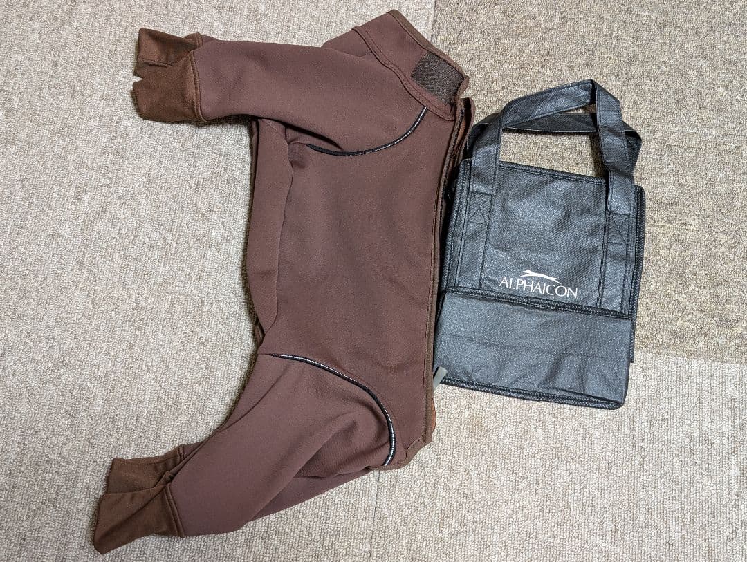 【ALPHAICON アルファアイコン】ダブルフルドッグガード Ｌ