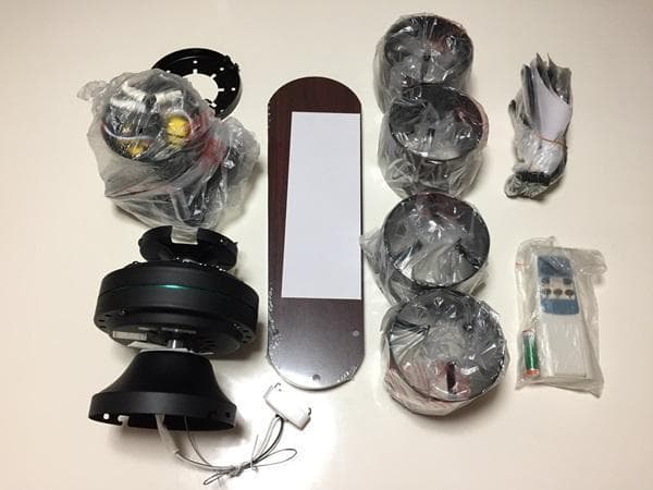 みかＹ 天井照明　 シーリングファン プライウッドシェード ７s‐26