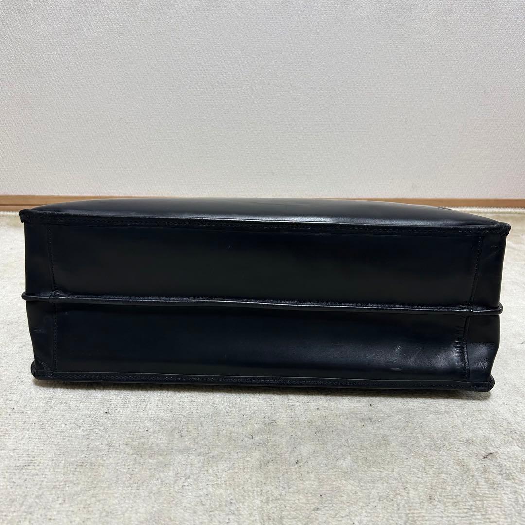 希少　ポーター　PORTER ダレスバッグ　ドクターズバッグ　オールレザー　黒