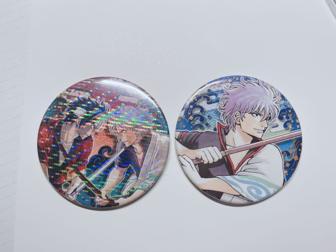 銀魂 坂田銀時 & 高杉晋助 缶バッジコレクション 第2弾 レア