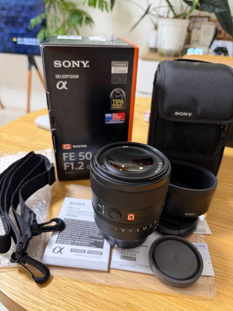 SONY FE 50mm F1.2 GM レンズ