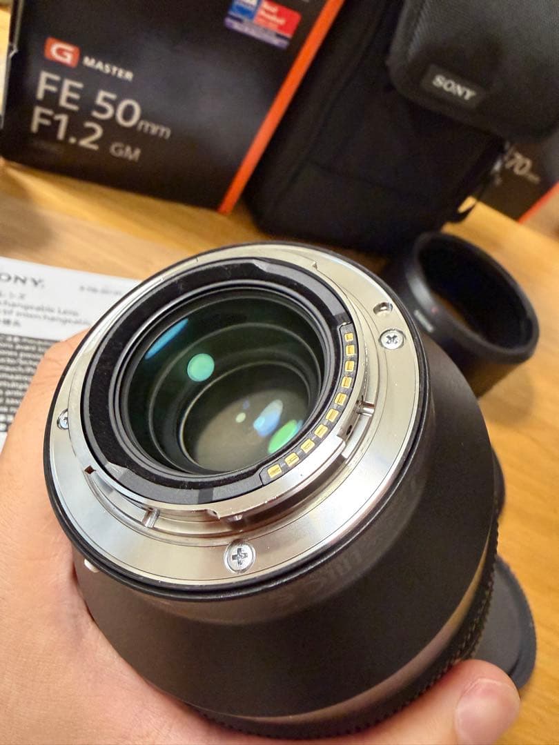 SONY FE 50mm F1.2 GM レンズ