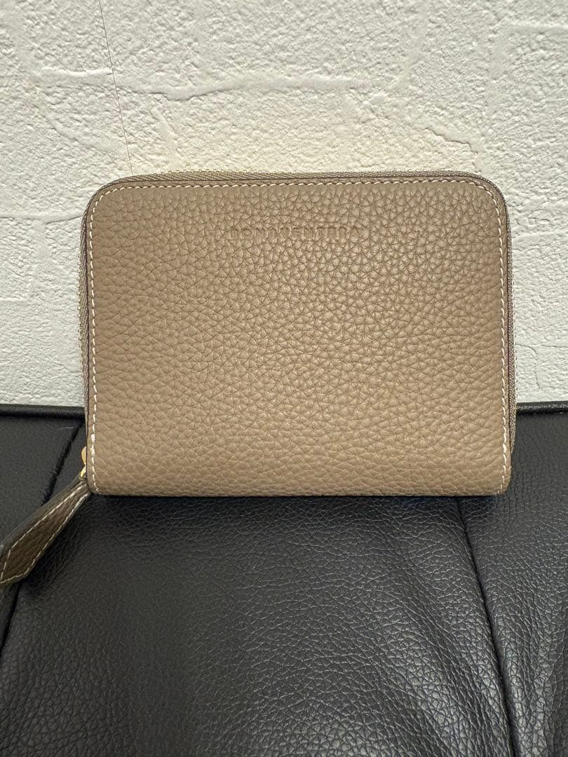 【未使用級】BONAVENTURA ミニ財布 ジップウォレット コンパクト