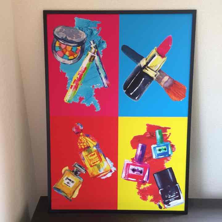 オリジナルアート商品＊ポップアート＊額縁付き