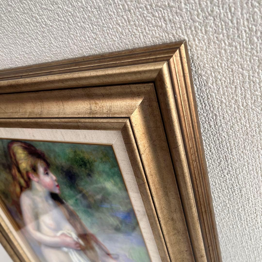 ⭐︎ゆきさん専用　裸婦 印象派 長い髪の浴女 ルノワール 絵画 女性 絵画