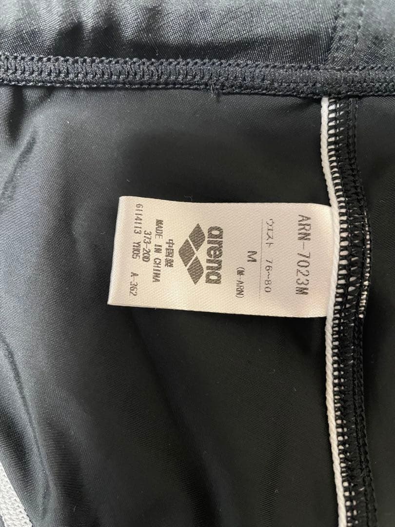 arena アリーナ　競泳水着 競パン X-PYTHON ブラック　Mサイズ