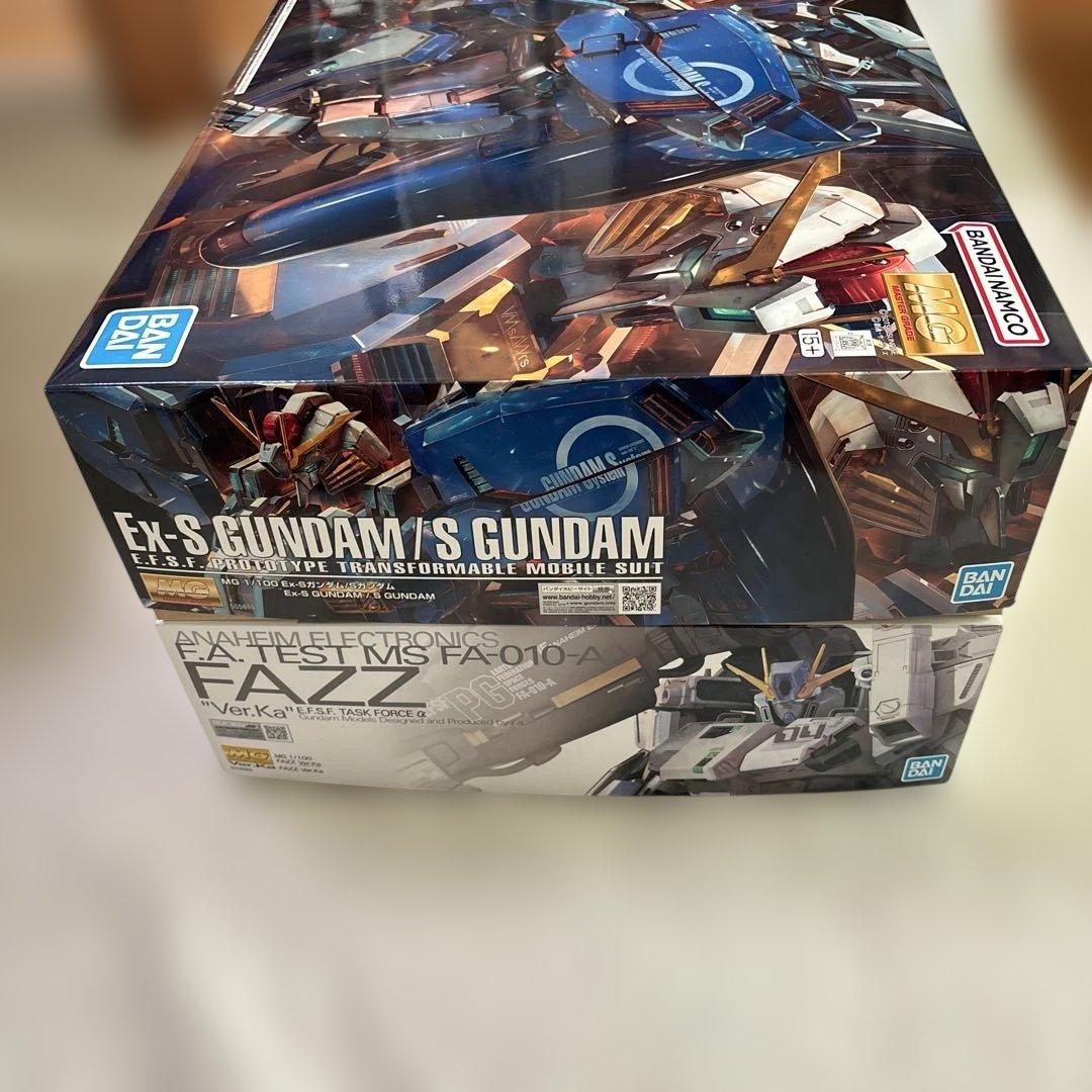 【未組立】MG Ex-Sガンダム & FAZZ ver.ka セット