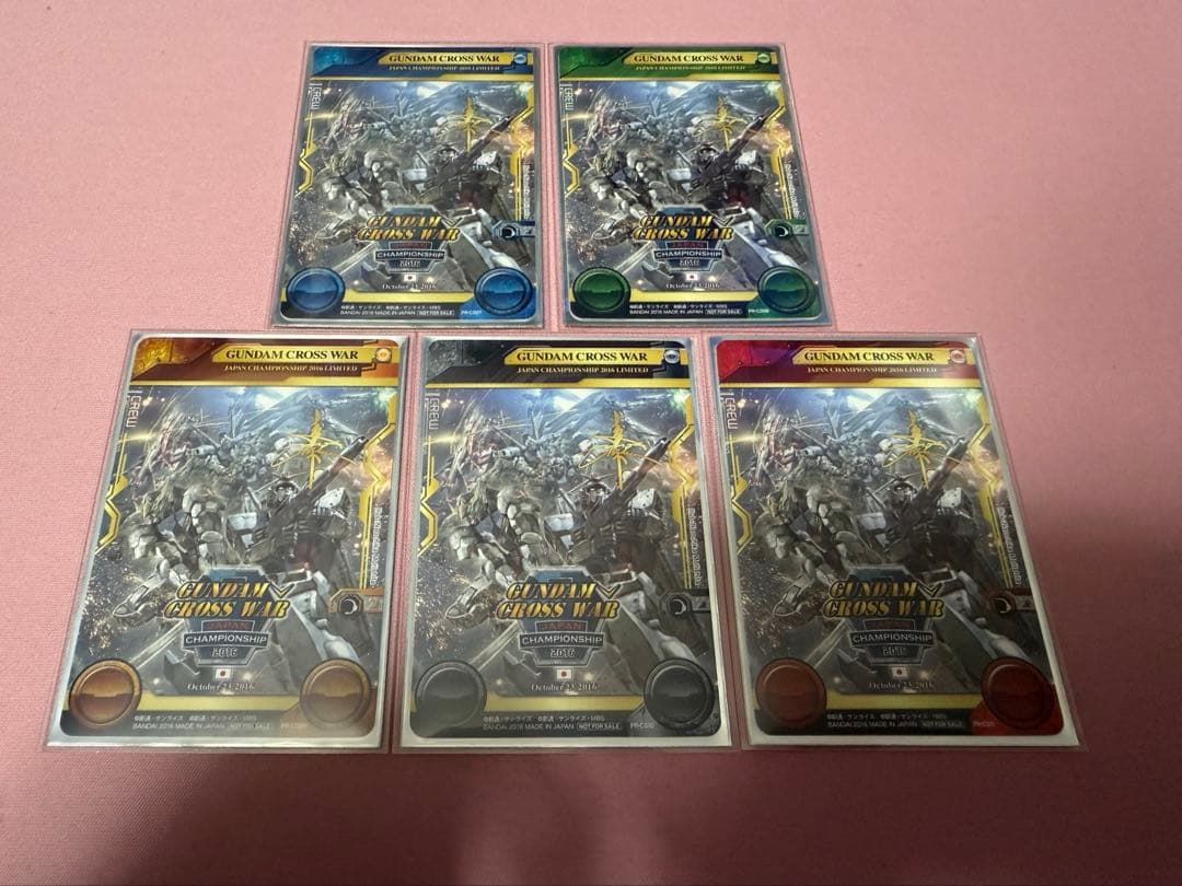 超希少 ガンダムクロスウォー JAPAN CHAMPIONSHIP 限定クルー2
