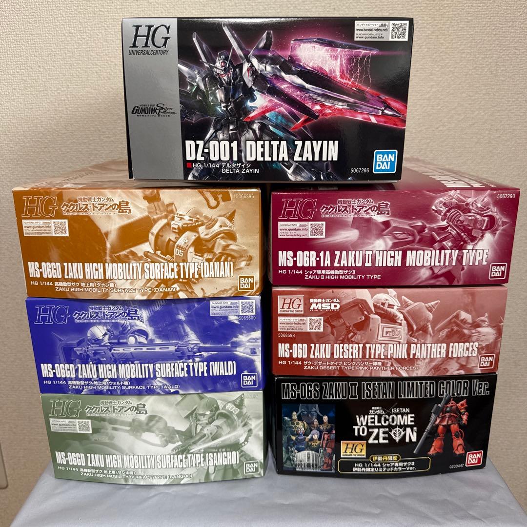 HG ガンプラ 7体セット