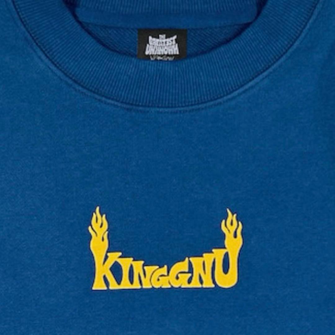 King Gnu スウェット Ｌ　ブルー　新品未開封　キングヌー