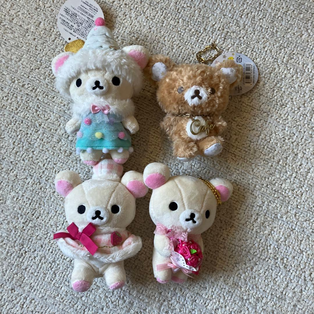 コリラックマandリラックマ　ぶら下げぬいぐるみ