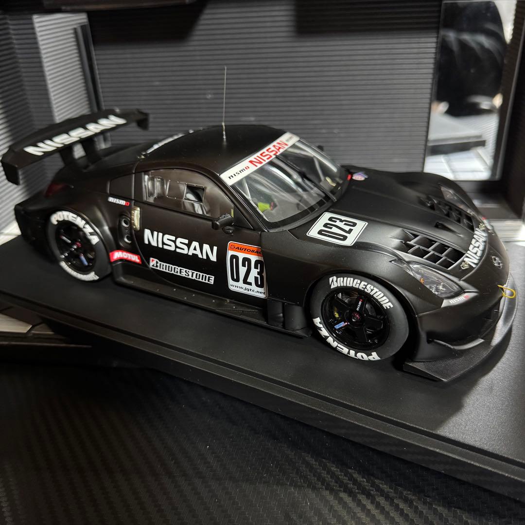 絶版未展示品 1/18 日産 フェアレディ Z JGTC 2004 テストカー