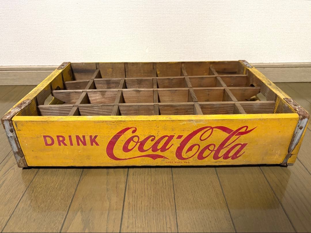 コカ・コーラ 木箱 ビンケース ヴィンテージ アンティーク Coca-Cola