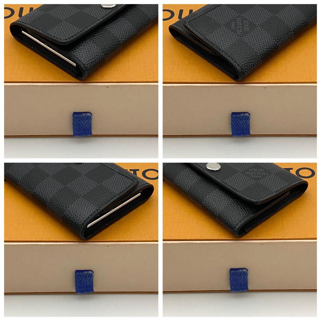 使用わずか　ルイヴィトン　ダミエグラフィット　キーケース　6連　現行モデル