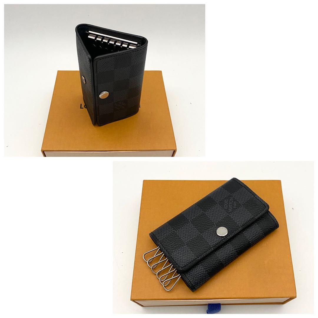 使用わずか　ルイヴィトン　ダミエグラフィット　キーケース　6連　現行モデル