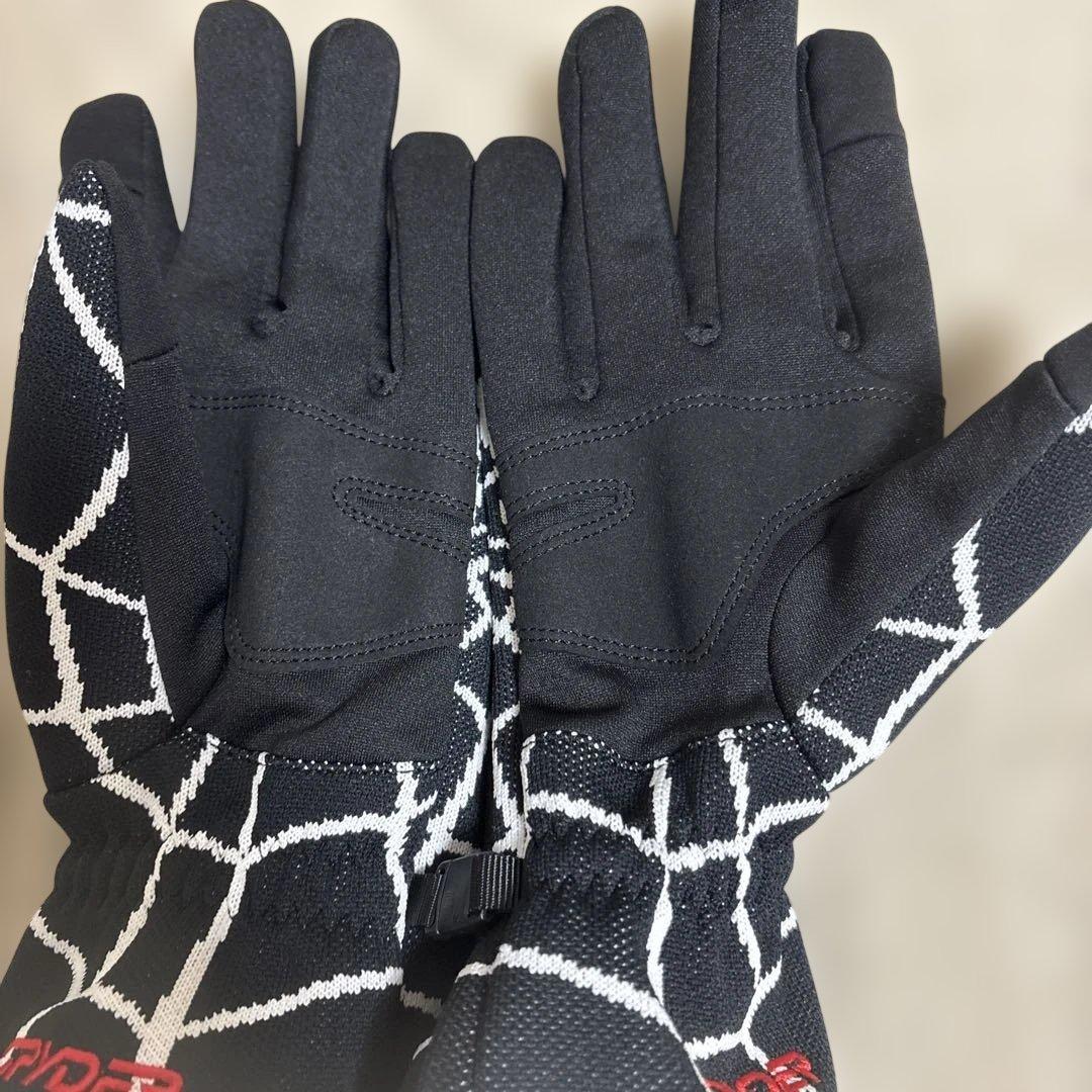 あ*み様 Supreme Spyder Gloves　黒　Mサイズ