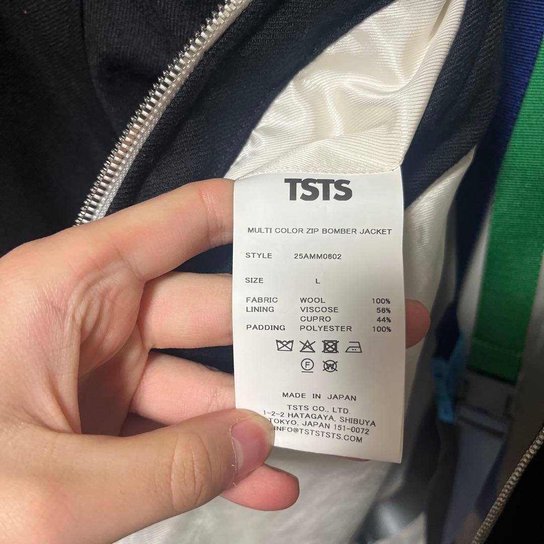 【TSTS】MULTI COLOR ZIP BOMBER JACKET