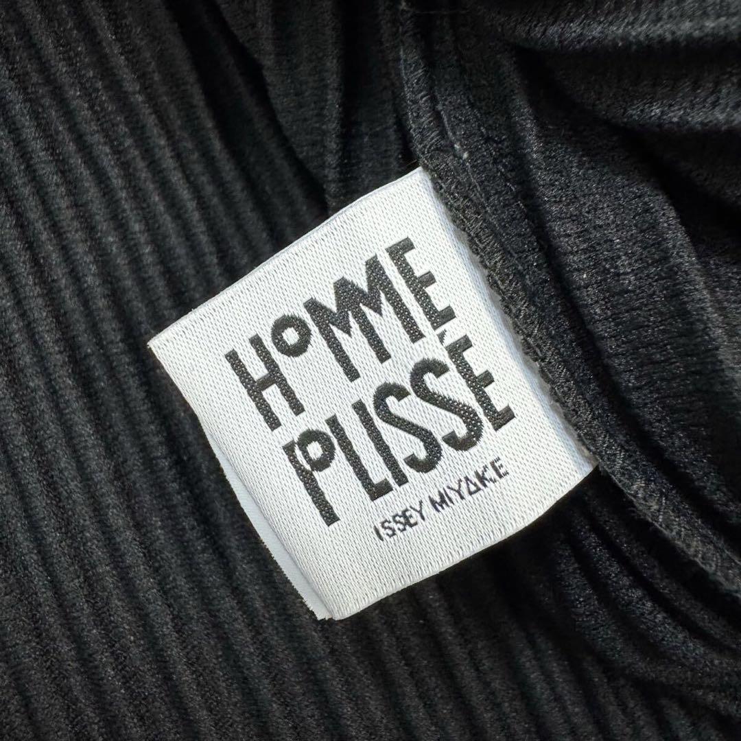 HOMME PLISS ISSEY MIYAKE プリーツ Tシャツ ブラック