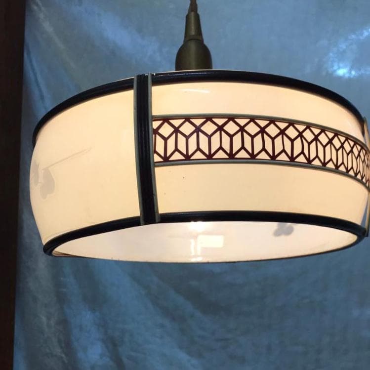 電傘　ランプシェード　金具付き　⑥