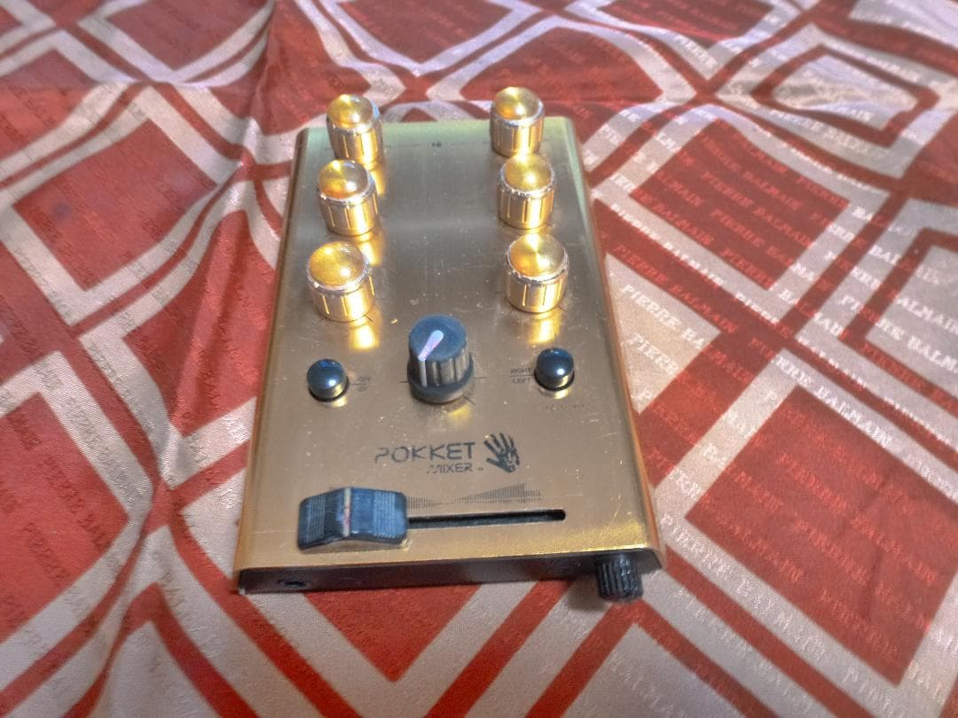 POKET DJミキサー ゴールド
