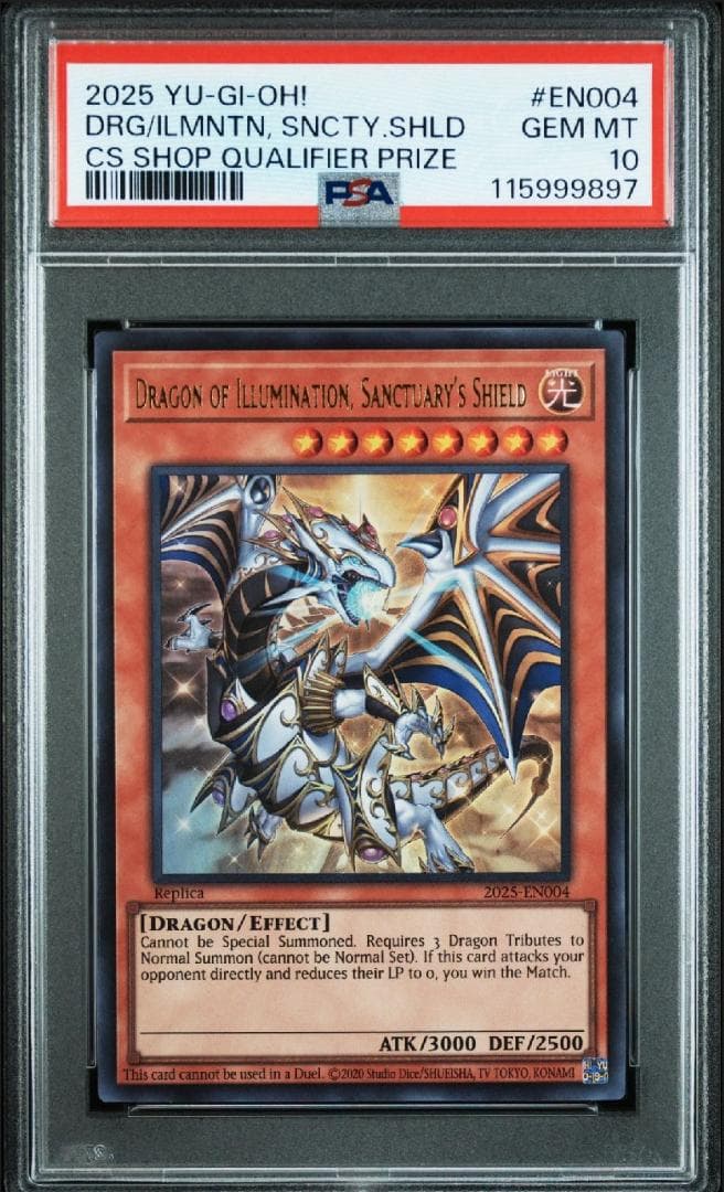 【PSA10】Dragon of Illumination ウルトラレア