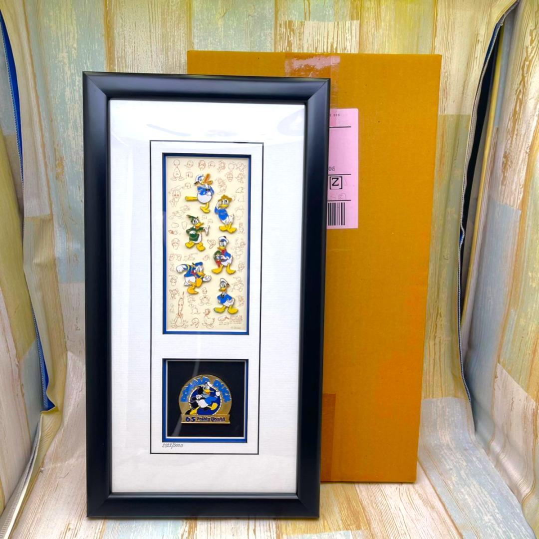 限定品 レア★ドナルドダック 65周年　スタンプアートギャラリー
