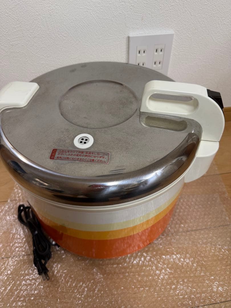 National 炊飯器 オレンジ・イエロー
