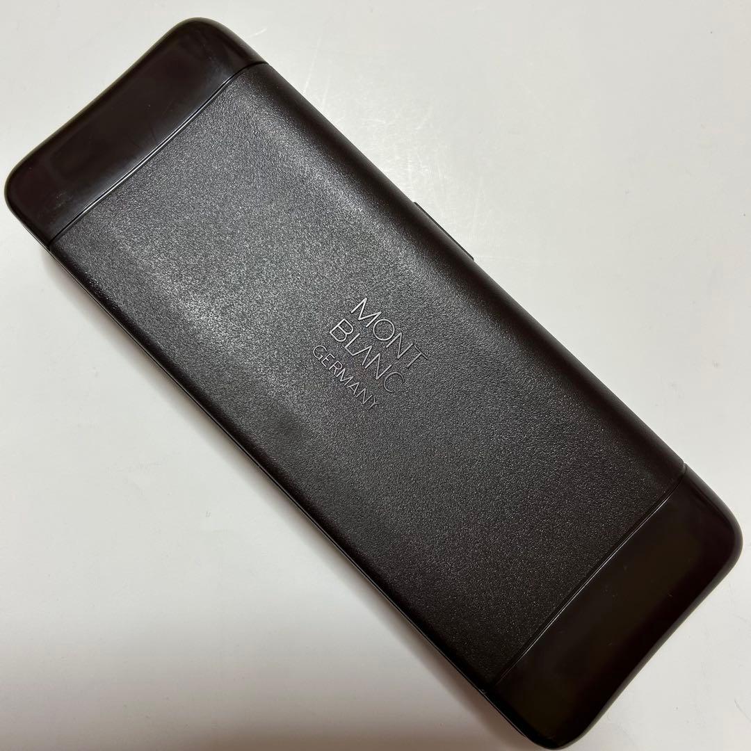 未使用　モンブラン万年筆 ゴールドカラー　リブデザイン　585 ケース　付